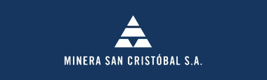 Logotipo de Minera San Cristóbal S.A.